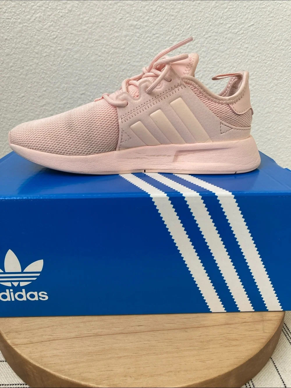 SALE! 50% Off adidas Kids X_PLR C Light Pink Lace-Up Sneakers Size 13.5